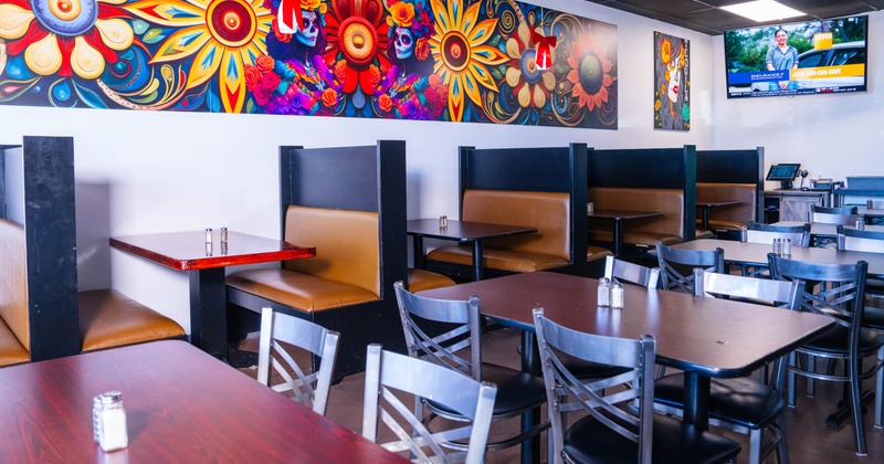 Interior, seating area