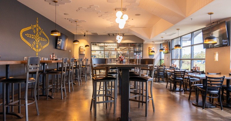 Interior, dining space