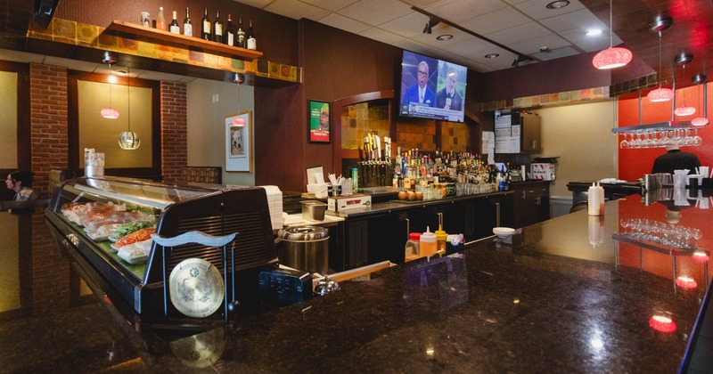 Ordering and serving counter