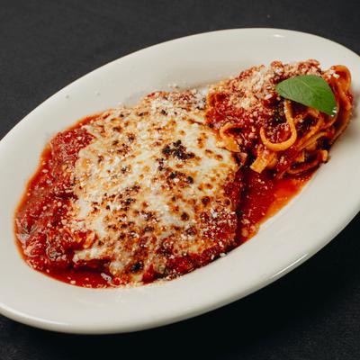 Chicken Parmigiana.