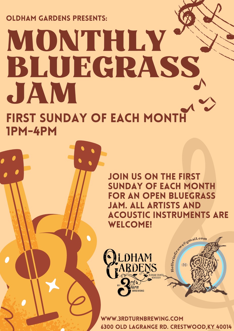 Monthly Bluegrass Jam Session event photo