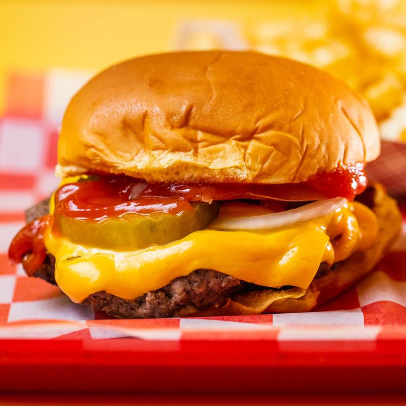 Lucky Original Cheddar Burger photo