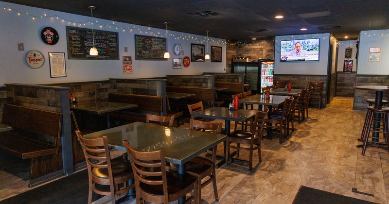 Interior, main seating area