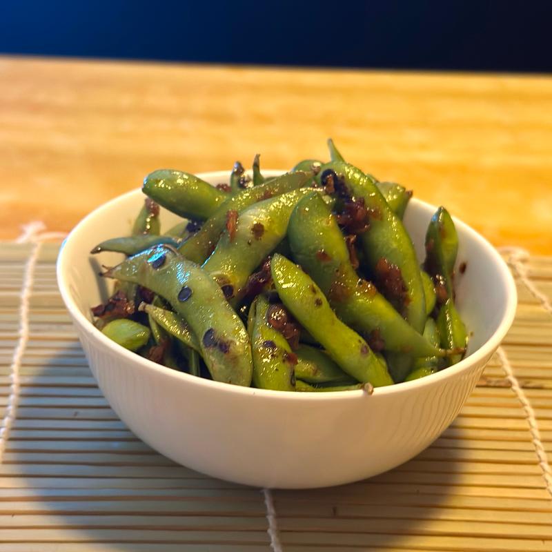 menu item 17 of 106, Garlic Edamame