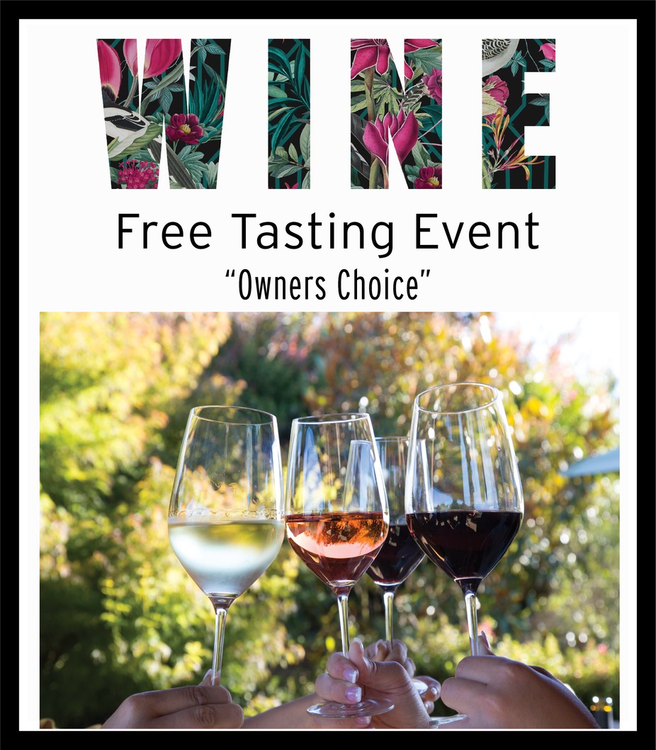 FREE Tasting - Owner's Choice event photo