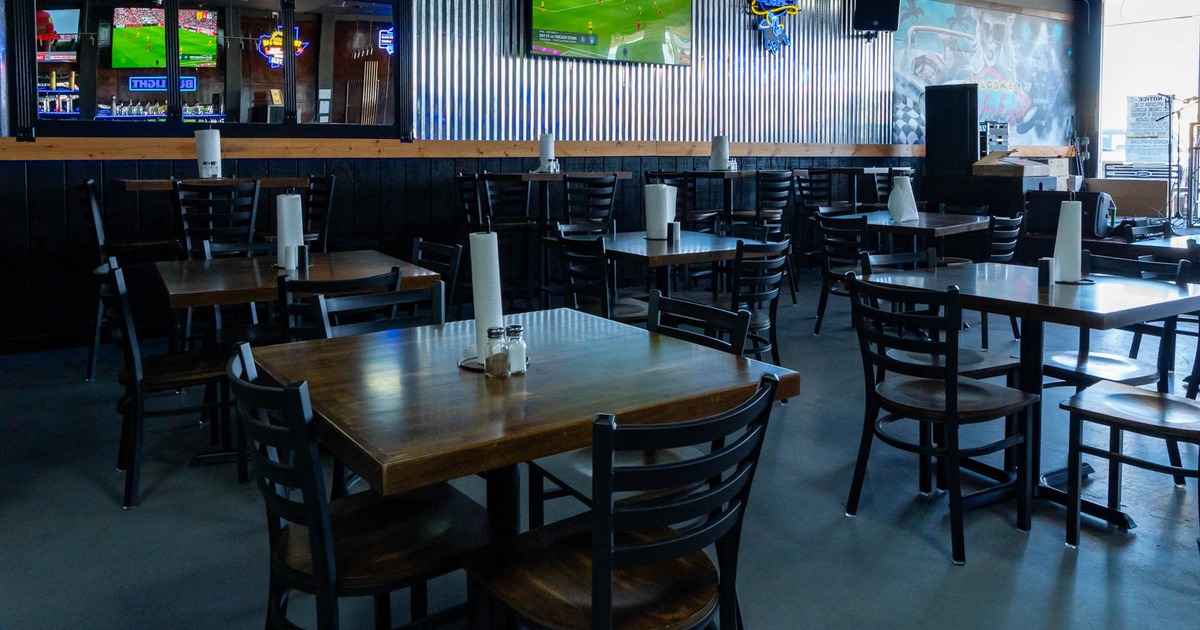 Tables ready for guests