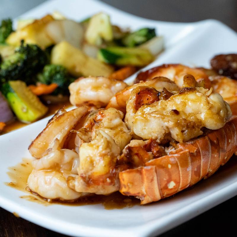 menu item 9 of 9, Seafood Combination Hibachi Dinner Combo