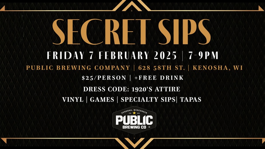 SECRET SIPS: A Speakeasy Evening event photo