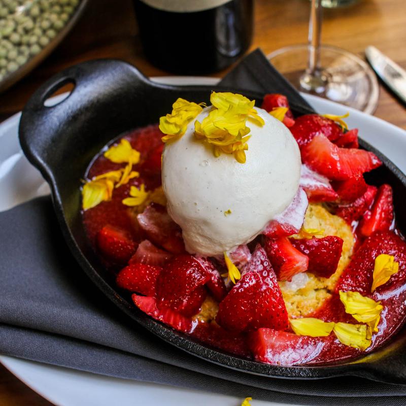 Cast Iron Strawberry Shortcake photo