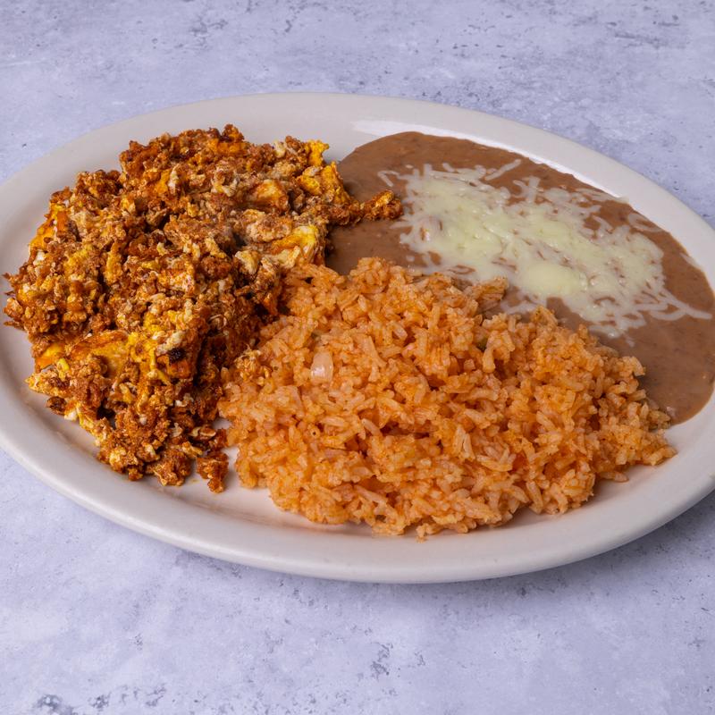 menu item 23 of 23, Huevos Con Chorizo