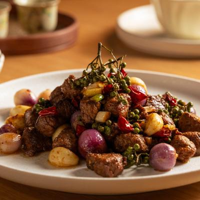 Short Rib with Sichuan Peppercorn.