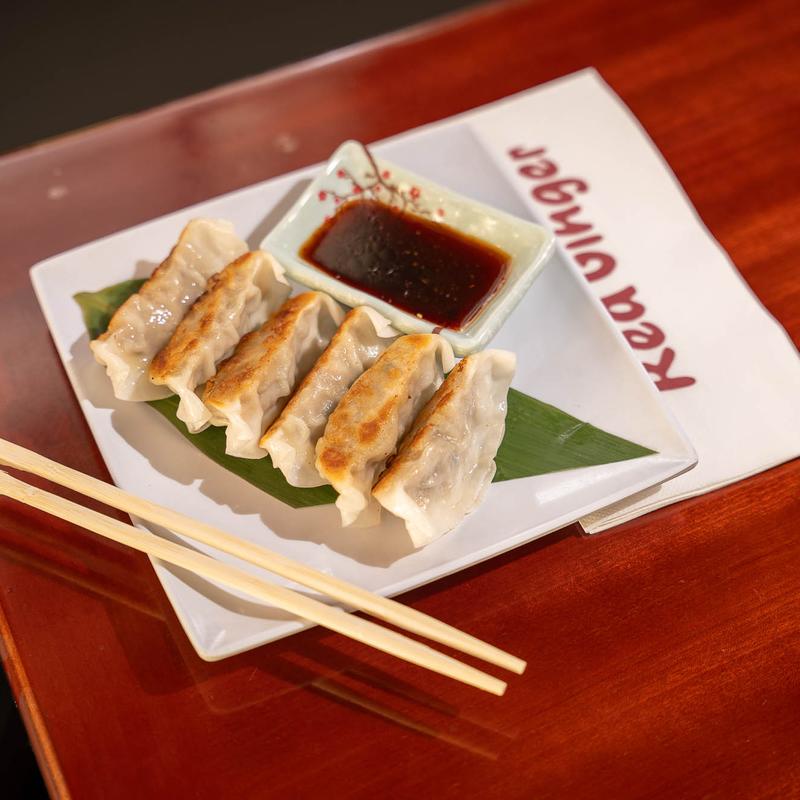 menu item 1 of 8, Gyoza