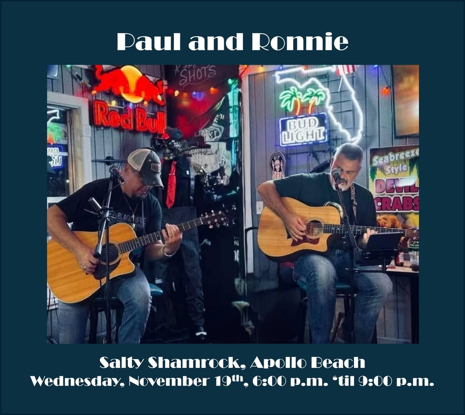 Paul and Ronnie event photo