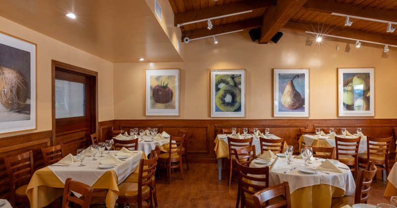 Interior, dining area