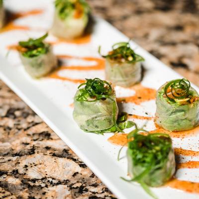 King Salmon Spring Roll