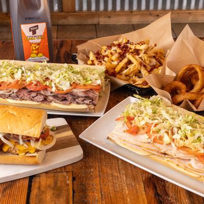 Food group, side shot.