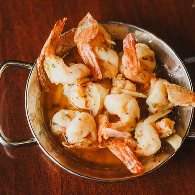 Garlic Shrimp.