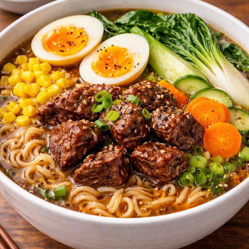 Wok'd Beef Noodle Soup photo