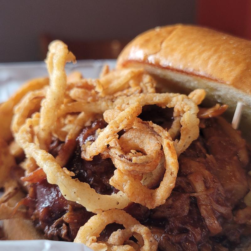 BBQ Pulled Pork Sandwich photo