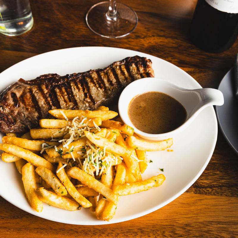 Contra Filé Com Fritas photo