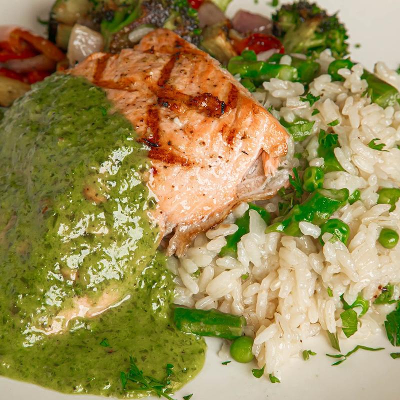 Salmon Pesto photo