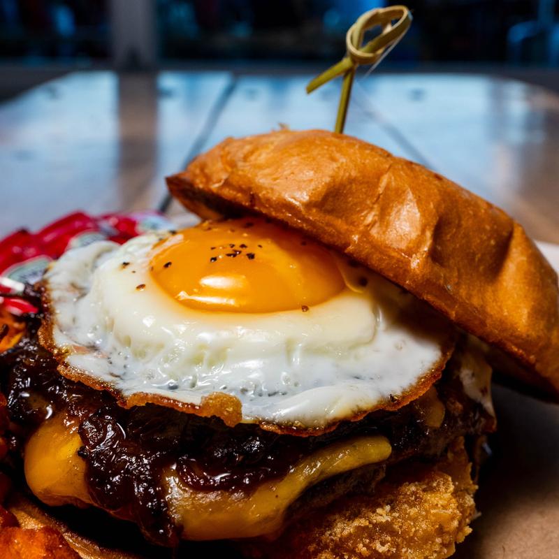 menu item 9 of 9, Brunch Burger