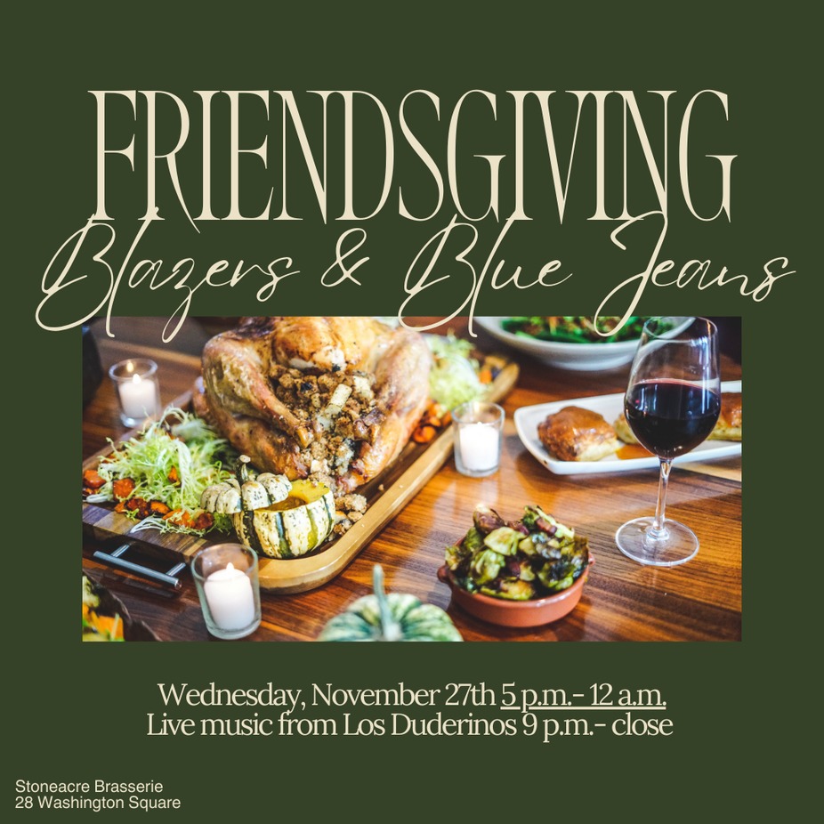 Friendsgiving: Blazers & Blue Jeans event photo