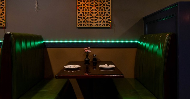 Booth table