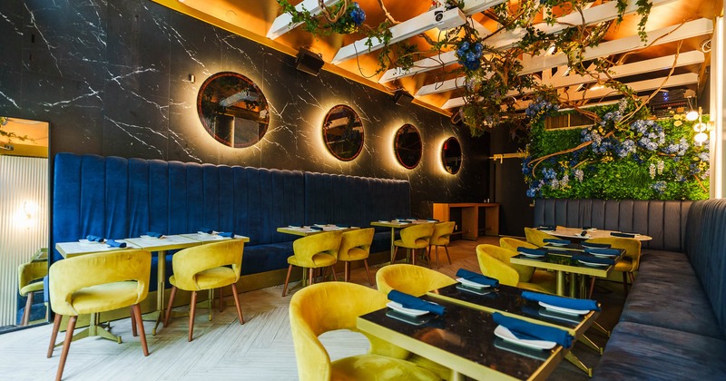 Interior, seating space