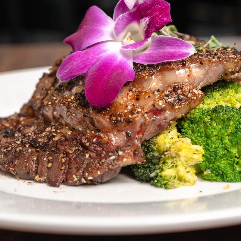 menu item 5 of 17, *Dry Aged Ribeye