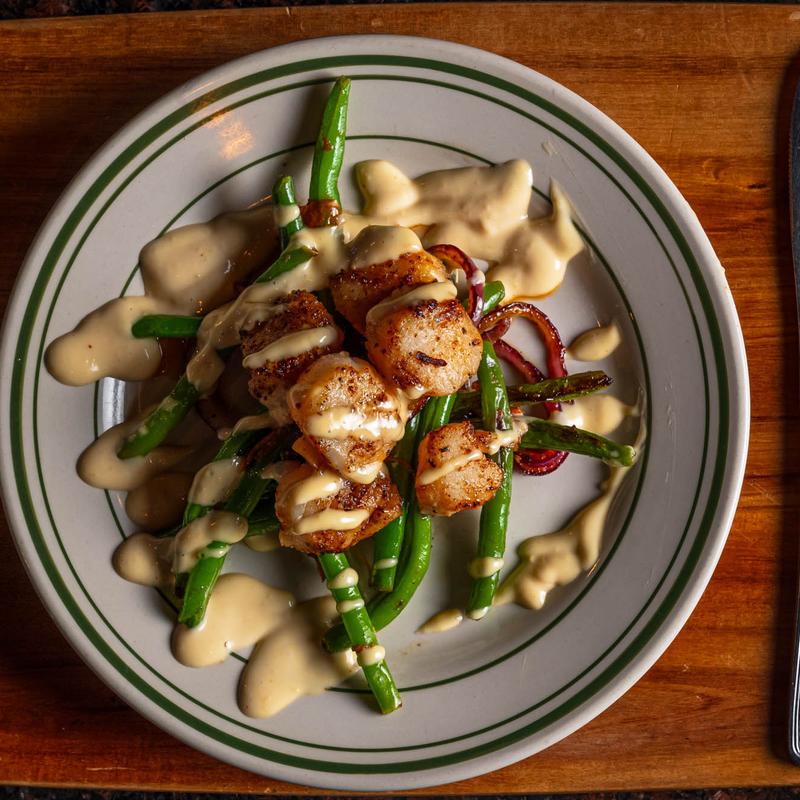 Seared Sea Scallops* photo