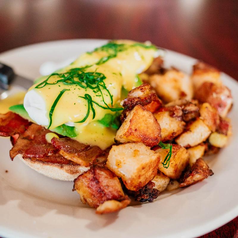 Traditional Eggs Benedict photo