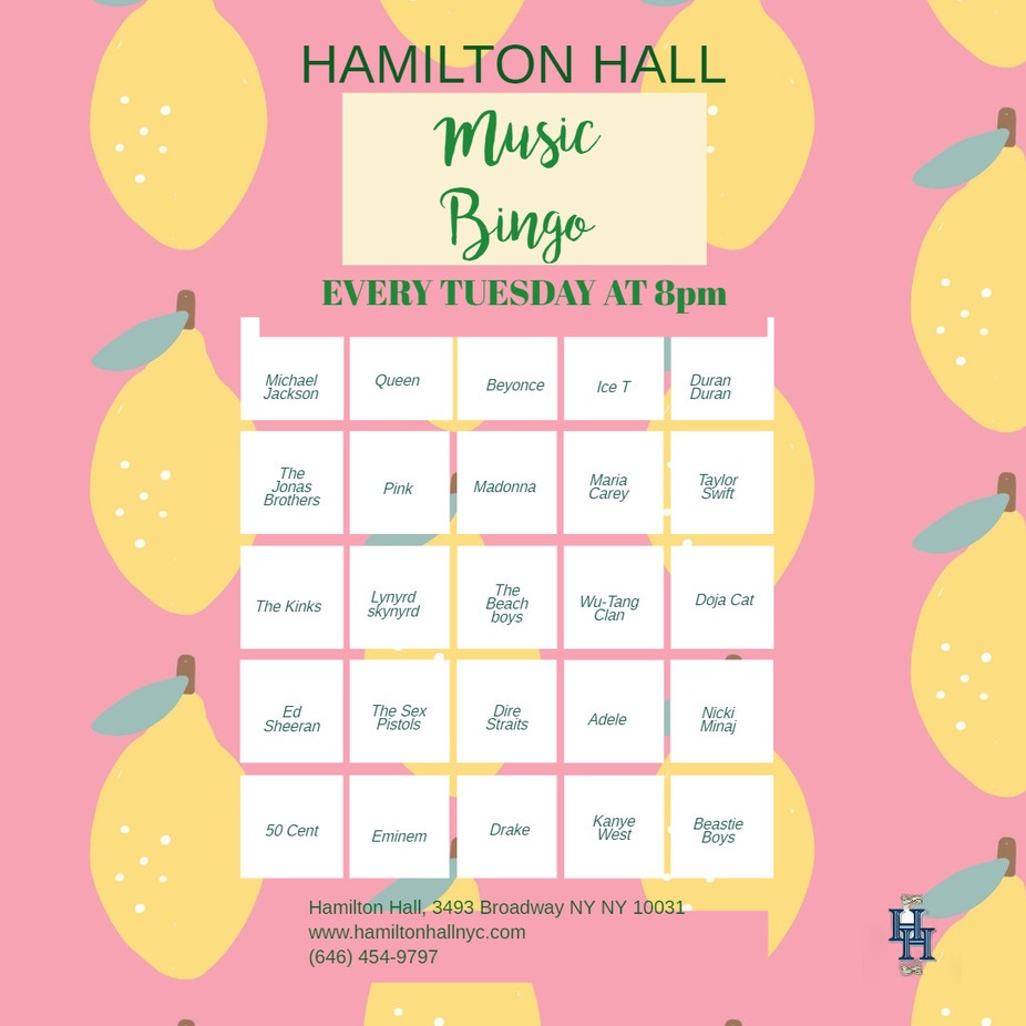 Hamilton Hall - events