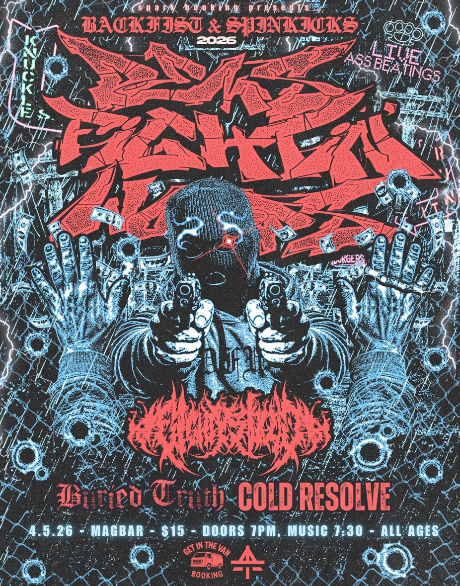 ALL AGES: DemsFightenWords, Eighty-Sixed, Buried Truth, Cold Resolve event photo