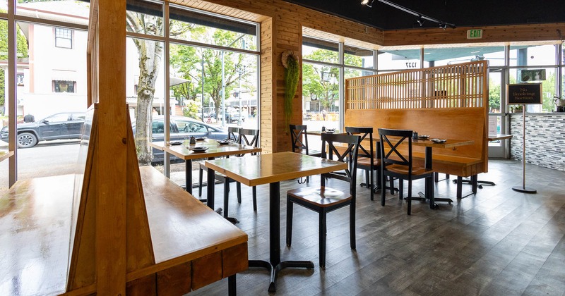Interior, main dining area