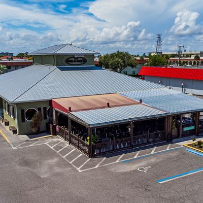 Sky view Brano's Italian Grill..