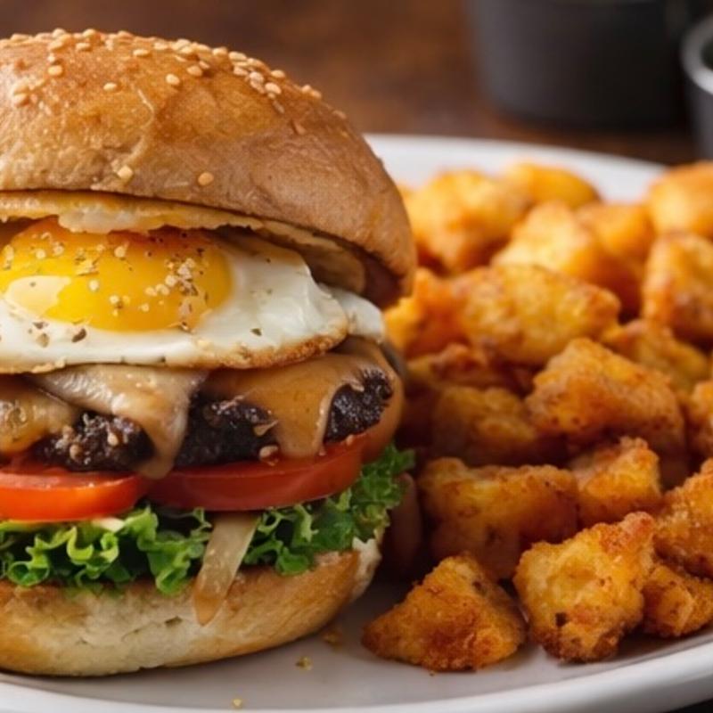 Knock Out Breakfast Burger photo