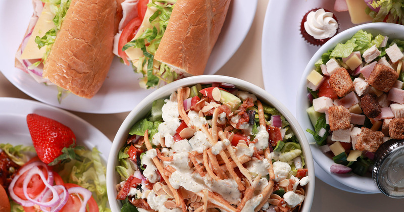 Variety of dishes on display