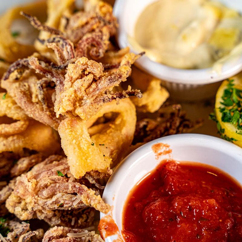Semolina Crusted Calamari photo