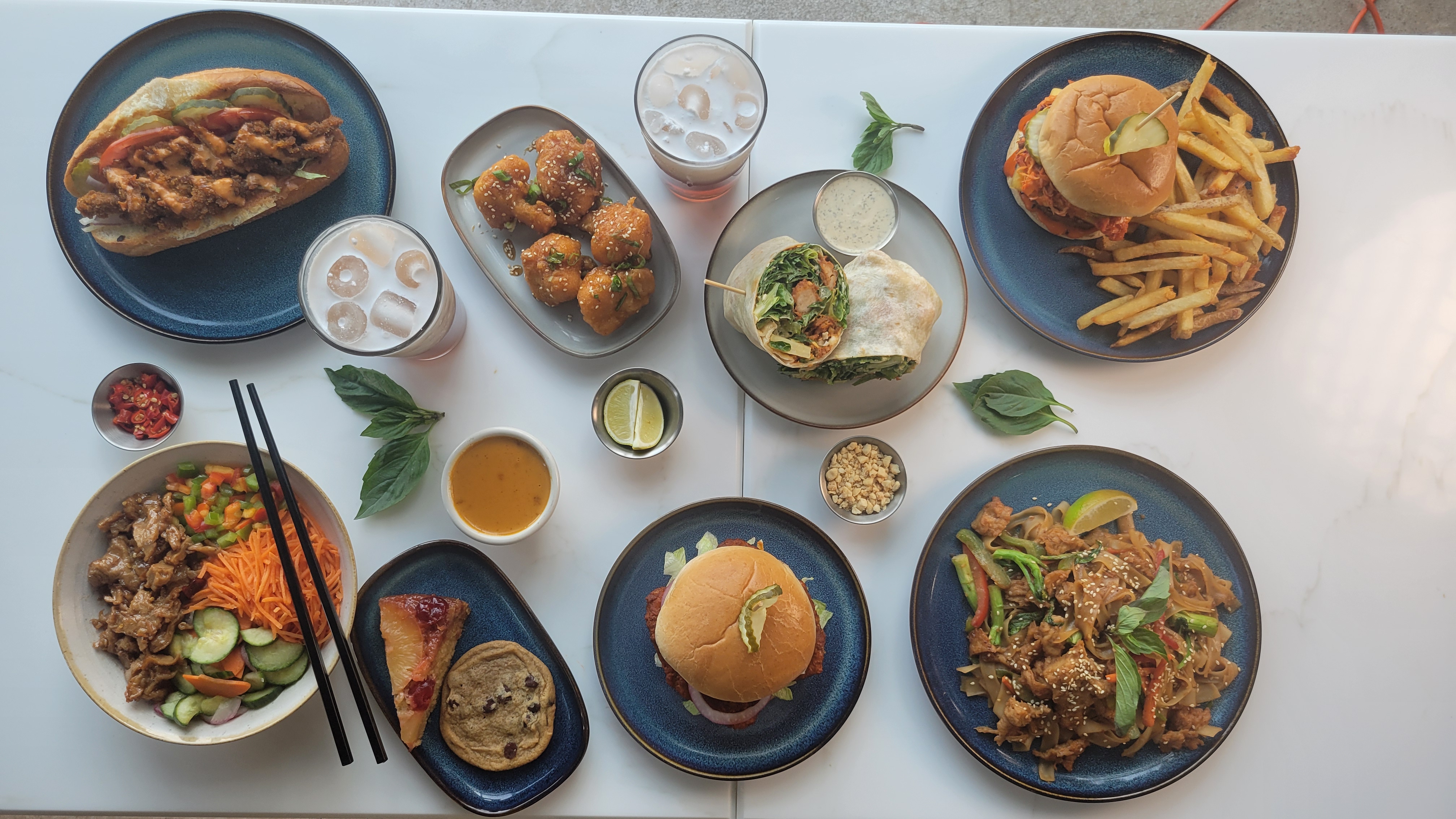 Vegan food from a vegan restaurant Hearts Choices in Calgary