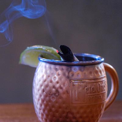 Smoked Kentucky mule