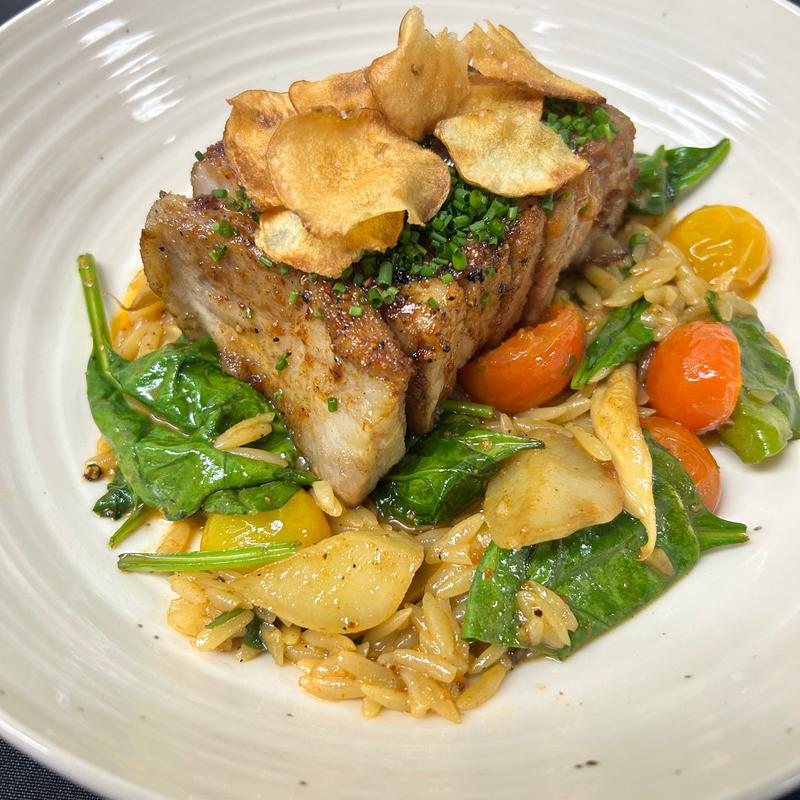 Harissa Brown Butter Glazed Pork Shoulder photo