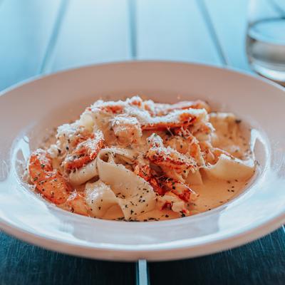 Lobster Parpadelle.