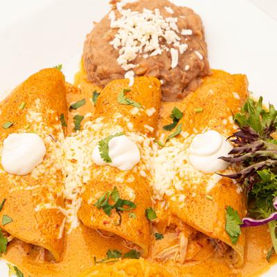 Enchiladas Crema Chipotle