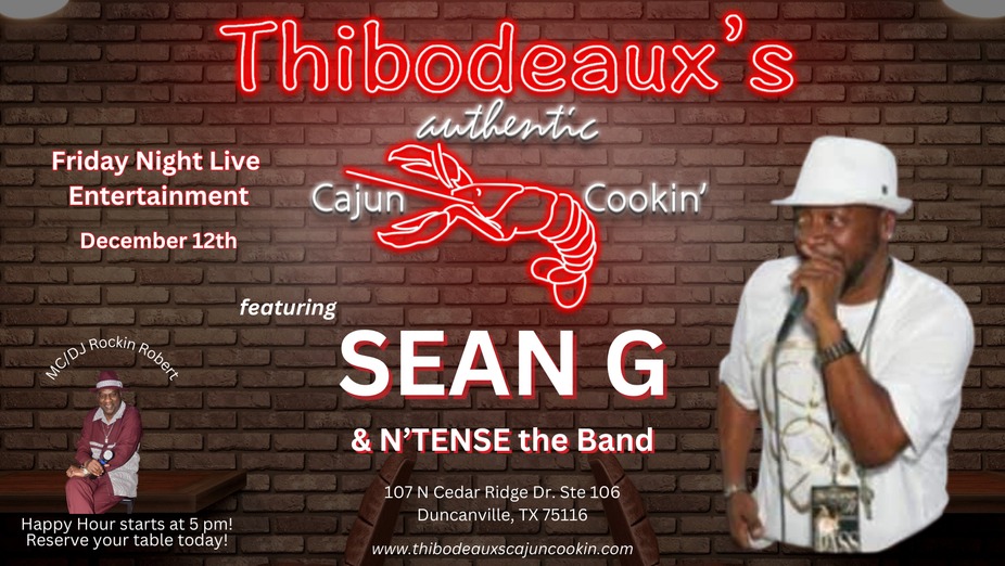 Live Entertainment Feat. Sean G & N’TENSE the Band event photo