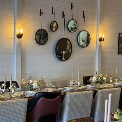 Guest decor for baby shower.