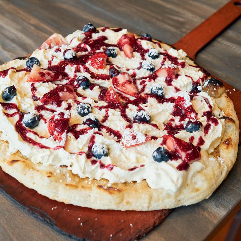 Berries & Cream Pizza photo