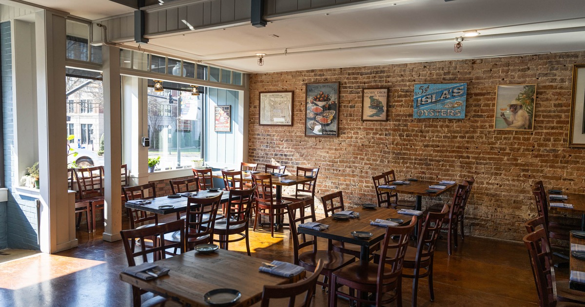 Interior, dining area