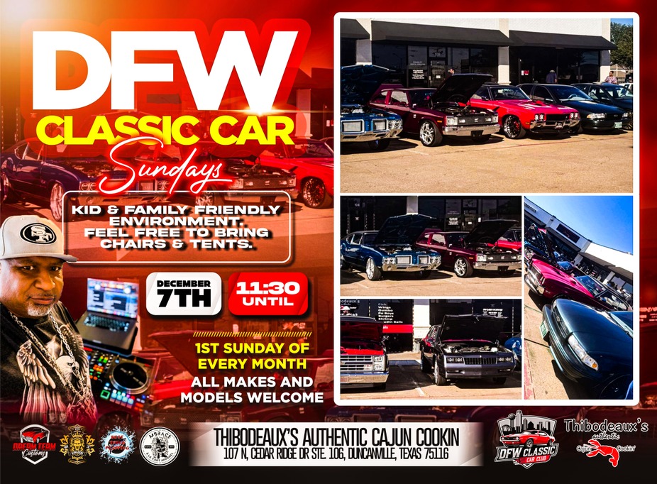 DFW Classic Car Sunday event photo