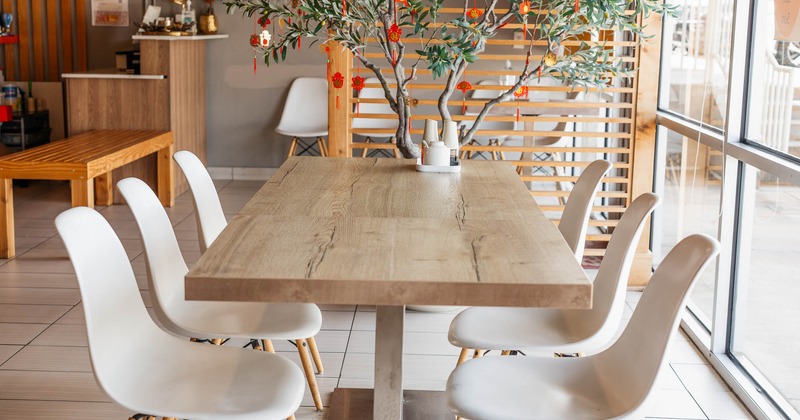 Interior, seating place near window